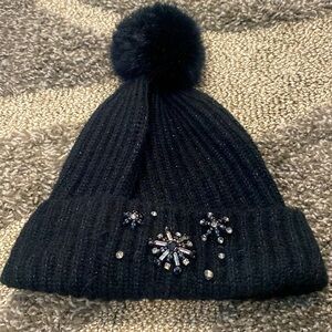 Victoria’s Secret Pom Pom Winter knit beanie Hat.